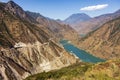 The upstream of Changjiang river Royalty Free Stock Photo